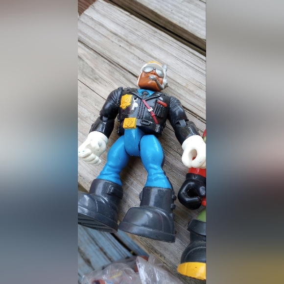 Set of Vtg Rescue Heroes-Chunky Construction Figure - Picture 2 of 6